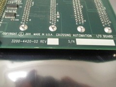 Crossing Automation Asyst 3200-4420-02, I/O Board, 3000-4420-02, 395625