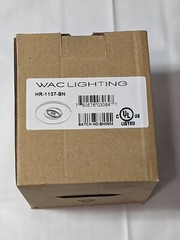 WAC Lighting Low Voltage Mini Recessed Lamp Adjustable Brushed Nickel HR-1137-BN