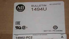 New! Allen Bradley 1494U-PC2 Ser A Disconnect Switch Fuse Protective Cover
