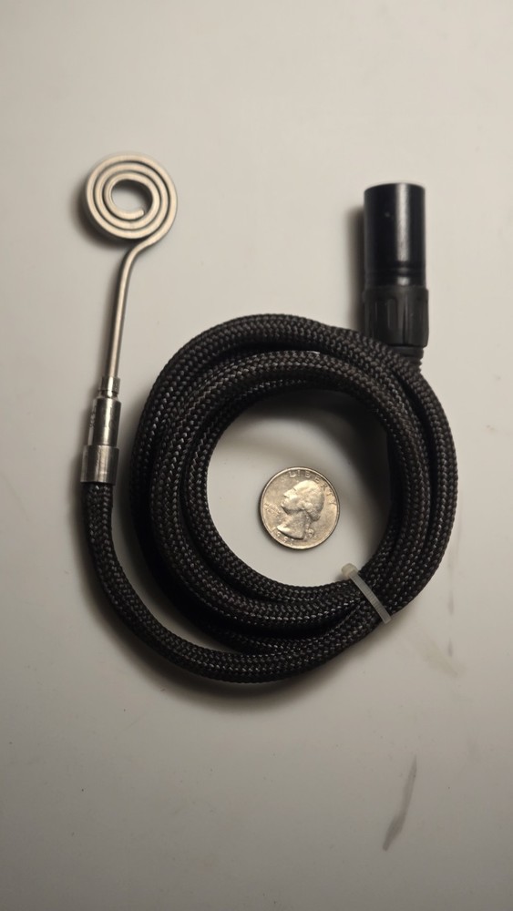 20mm Flat Enail Heating Coil 120V 250W – 5 Pin XLR Connector – Rep