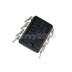 20PCS IC DS1307 DS1307N RTC SERIAL 512K I2C Real-Time Clock DIP-8