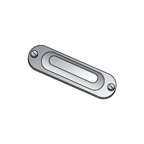 O-Z Gedney BS125A, 1-1/4 to 1-1/2″, Stamped Aluminum, Conduit Body Cover, 1pc
