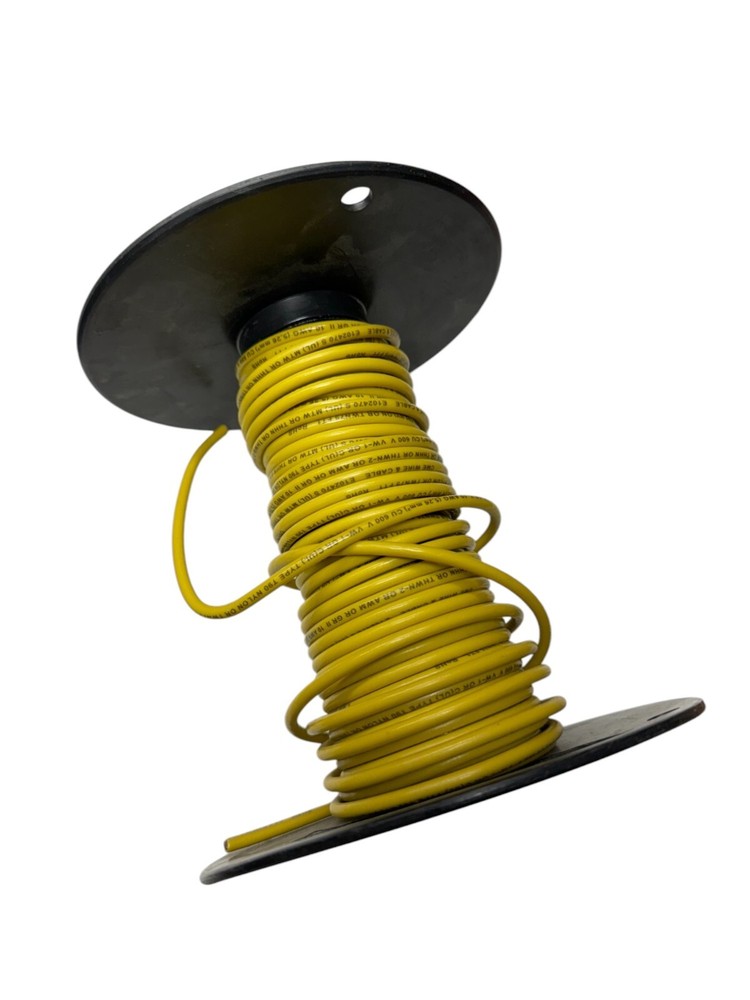 CME E102470 Type T90 TWN75 Yellow Wire 10 AWG Approx 40′ Long, 2 lbs 1oz