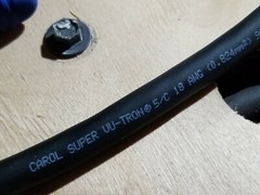 NEW Carol 09805 18/5C Premium Super Vu-Tron SOOW 600V Portable Power Cord Cable