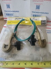 Anti-Static Bonding & Grounding Set 3′ Daniel Woodhead Co J Clamp BOTH 142003
