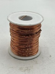 Therwen Bare Dead Soft Copper Wire Soft Copper Wire (18 Gauge,0.039” Diameter)