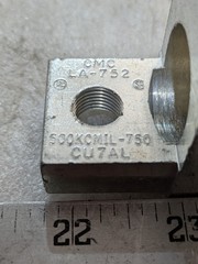 CMC LA-752 LUG 500KCMIL -750 CU 7AL