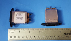 1pc- Power Line Filter, 6EF1, Corcom, Power Entry Module, 250VAC/ 6A