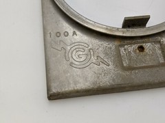 General Switch 100A Meter Stack Socket Cover Panel Plate Vintage Old Electrical