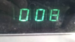 QTY=1 DT-1707C TUNG-SOL GREEN Digivac Seven Segment display Tube TESTED