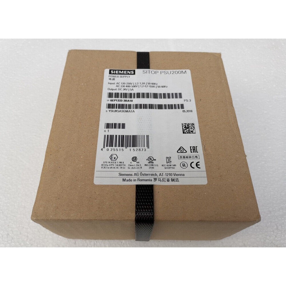 One Siemens 6EP1333-3BA10 Power Supplyer New In Box Fast Shipping
