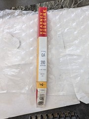 Kearney Fuse Link QA 200A Cat 6725-2U Medium Blow Yellow 23” Fuse Link