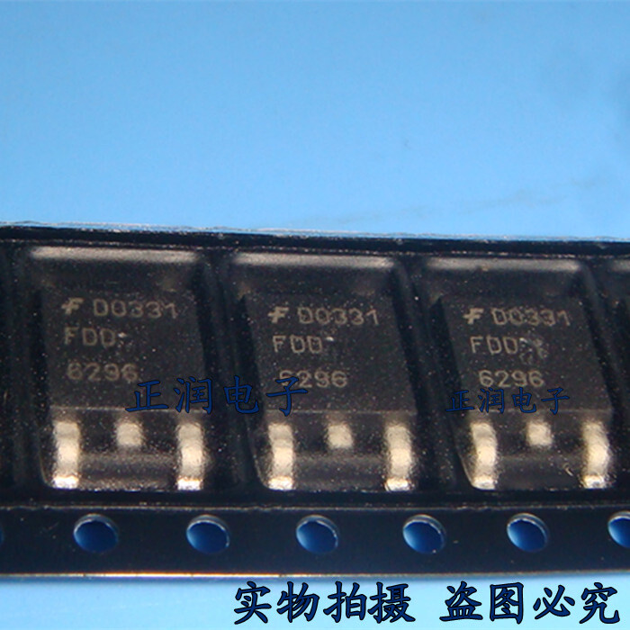 10pcs FDD6296 MOSFET N-CH 30V 15A D-PAK Fairchild