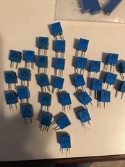 New Cermet Potentiometers Different Styles And Sizes Estimated (lot of 80)