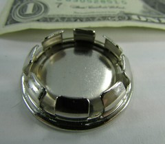 Lot 10 Stimpson 3/4″ Trade Size Electrical Box Knockout Hole Plugs Nickel 1.109″
