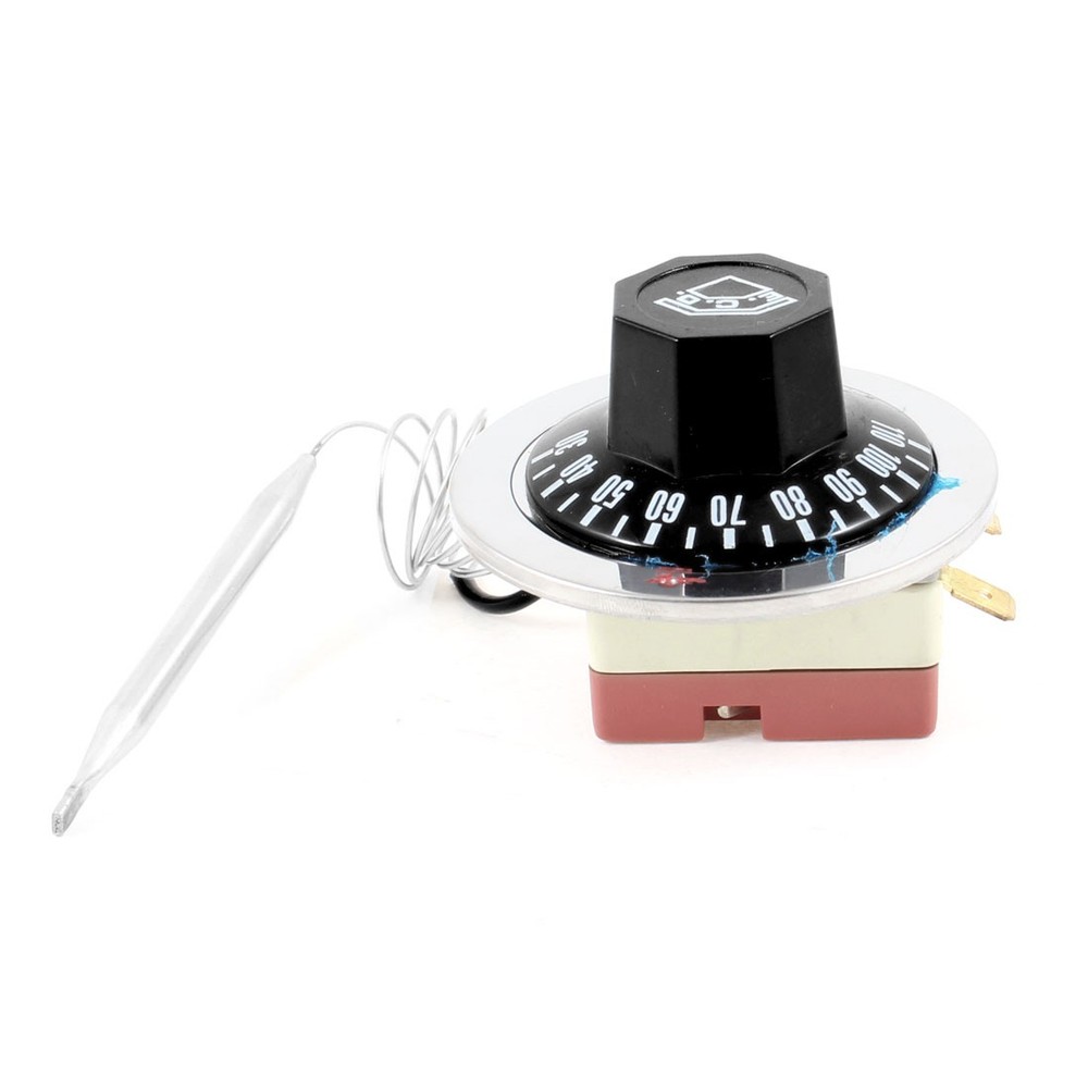 NC 30-110 Celsius Rotary Knob Temperature Control Capillary Thermostat w Probe
