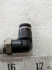 SMC 6mm Tube x R1/4 BSPT Male Elbow Push-In Pneumatic Fitting 7/ORDER