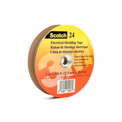 3M 24-1X100FT, Electrical Tape, 24 Shielding Tape 25.4Mm X 30.5M, 1 PC