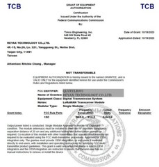 RYLR993_Lite 868/915MHz LoRaWAN® & Proprietary FCC NCC CE MIC certification