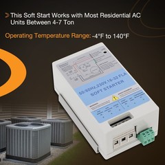 For 4-7 Ton AC Install Kit 16-32A AC Soft Starter w/ Reverse Motor Protection