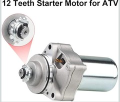 125cc 110cc-50cc Starter Compatible with Tao Tao ATV Coolster Motor…