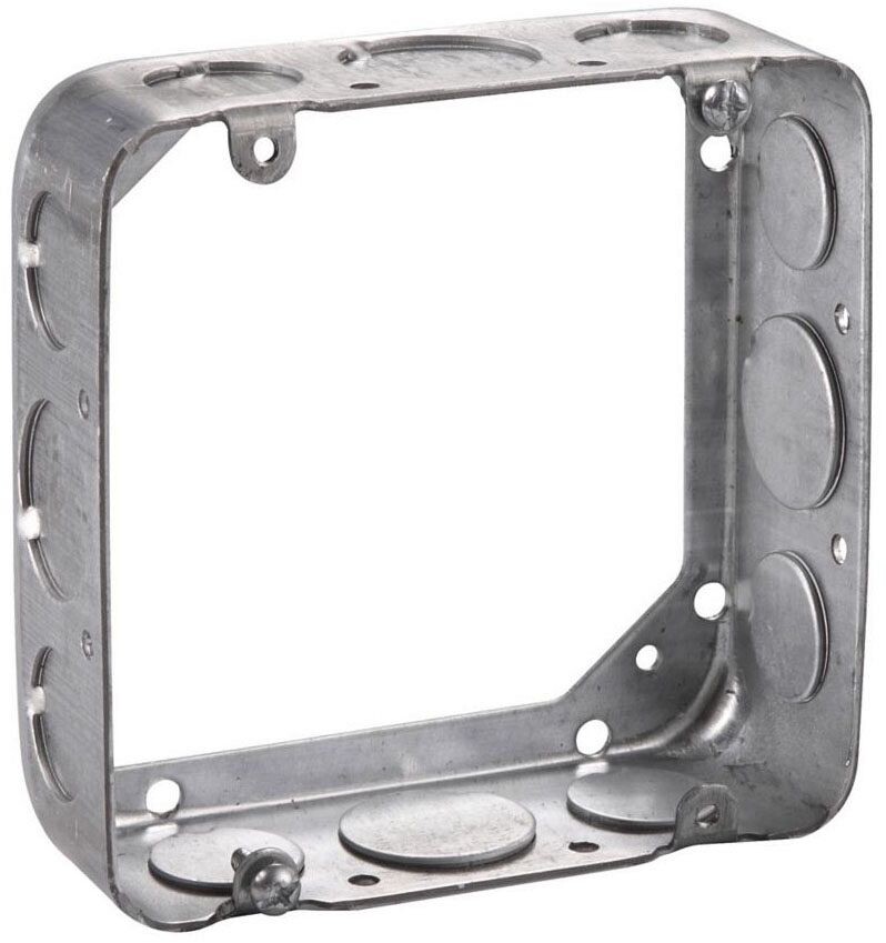 Crouse-Hinds TP550, 4-11/16″, 1-1/2″ Deep, Square Box Extension Ring, 1 pc