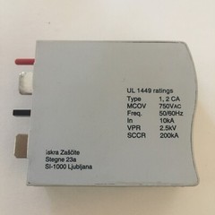 Raycap Safetec 25/750 516.988 Overvoltage Arrester Module