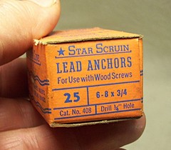 STAR #6-8 x 3/4″ Lead Anchors ☆ Ackerman-Johnson #10-24 Expansive Anchors ☆L@@K!