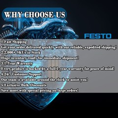 New Festo 1376656 DSBC-40-25-PPVA-N3 Cylinder One Year Warranty