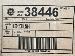 QTY 9 GE LED Flood Bulbs,Par30, Soft White, Long Neck, 1000 Lm, 12-Watt – 38446
