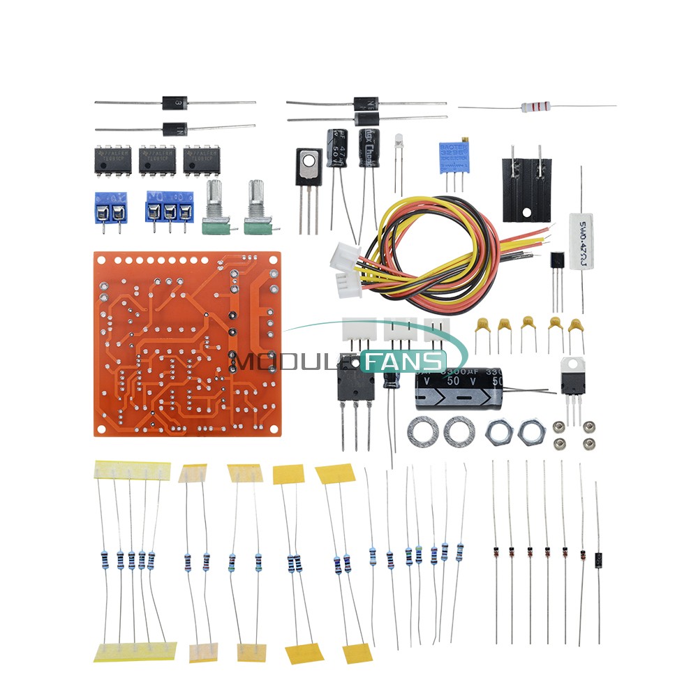 2mA~3A 0-30V Continuous Adjustable DC Regulated Power Supply DIY Kit