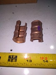 THOMAS AND BETT 54740TP PURPLE DIE 12-2 LUG … LOT OF 5