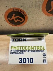 Tork Wall Plate Photocontrol Cat#3010 LED 120v New