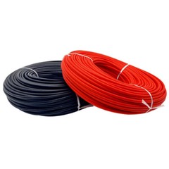 Fiberglass Sleeving Silicone Covered High Temp Tube Cable Wire Sheath 1-25mm
