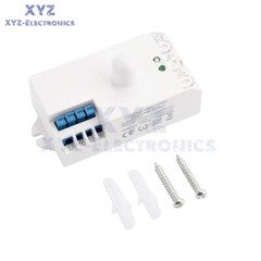 DC12-24V AC110-240V 5.8GHz Microwave Radar Sensor Body Motion HF Detector Switch
