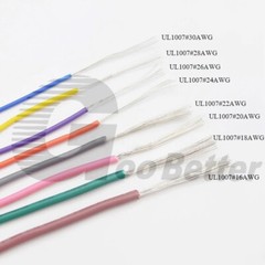 UL1007 Flexible Wire PVC Stranded Tinned Copper Cable Wire 18 20 22 24 26 28 AWG