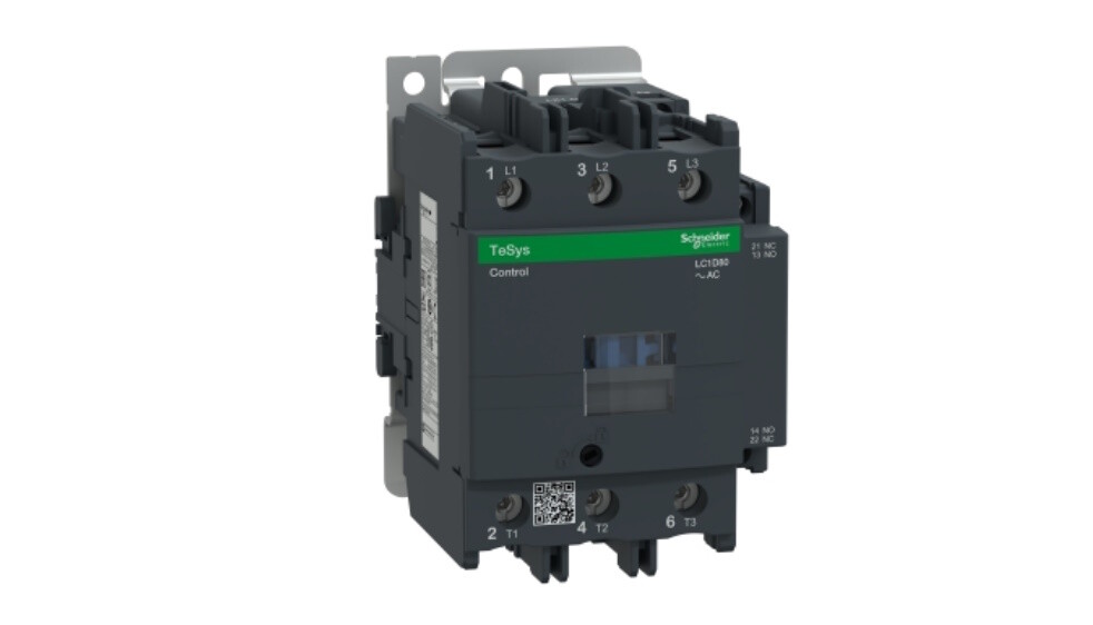 LC1D80G7, Schneider Electric, IEC contactor, TeSys Deca, nonreversing, 80A