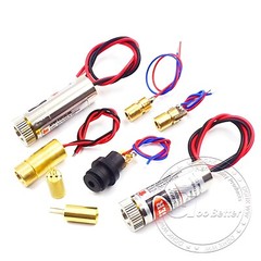 3V 5V Laser Module Red Cross hair Line Poin Dot Diode Focusable Lens 650nm 5mW
