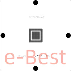 TE77OD-A2 TE770D-A2 BGA Reballing Laser Stencil Template 0.25mm