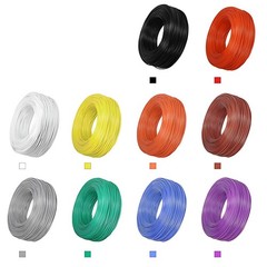 Flexible Soft Silicone Wire Cable 6/8/10/12/14/16/18/20/22/24/26/28/30 AWG