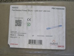 NEW NVENT 564900 Eriflex flat braided power current ground shunt PBC1000X450
