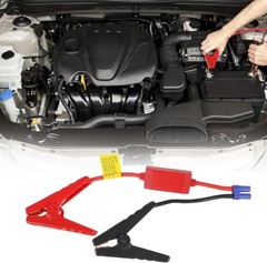 Emergency Portable Car Battery Jump Starter with Alligator Clamp Ca Size: 1pcs