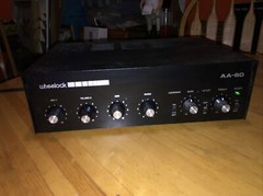 Vintage Wheelock AA-60 Amplifier