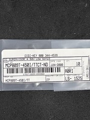 MCP809T-450I/TT IC SUPERVISOR 1-CHANNEL SOT23-3 MICROCHIP (LOT OF 10)
