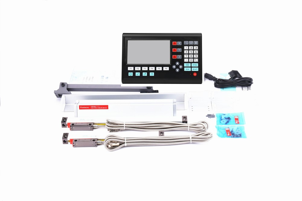 Big display LCD DRO 3 axis Digital Readout + 3 pcs linear scale