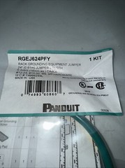 Panduit #6 AWG (16mm²) RGEJ624PFY Equipment Bonding Jumper Kit CDW PART: 108279