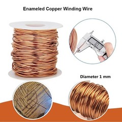 50g Magnet Wire Gauge 0.1~0.9mm Enameled Coppers Coil Winding