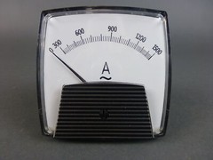 Sew ST-90U Panel Meter 3.5″, 0-1500 A/AC, 5A – NEW Surplus!