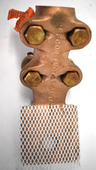 Sefcor Straight Bolted Bronze Tee Connector 4/0 AWG 450 M FNCT-45-34-4A