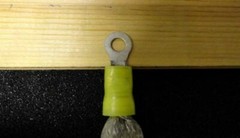 3″ Ground Strap 1/2″ Braided Copper 12-10 AWG Ring Terminals 1/4 & 3/16 Stud N45